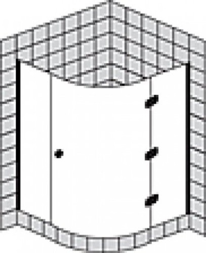 Cabine douche quart de - de,