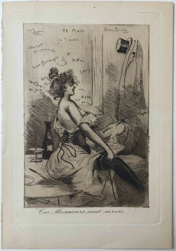 Très belle gravure henri - belle,