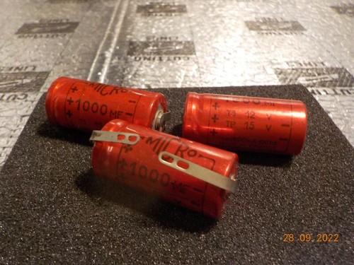 Condensateur chimique polarise - condensateur,