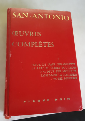 San antonio oeuvres complètes - san,