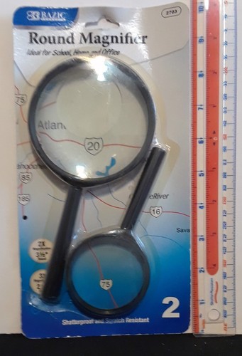 Handheld magnifiers 2x 3x - 2x,