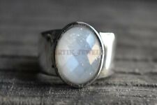 Naturel Pierre Avec 925 Bague