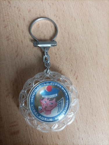 Porte clés nougat - porte,