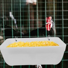  Auge Plastique Mangeoire À Oiseaux En Pigeon Alimentant Le Creux