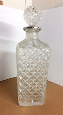 CARAFE à WHISKY verre 1960