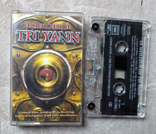 Cassette audio tape tri - ,