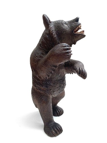 Bel ours sculpté bois - sculpté, en