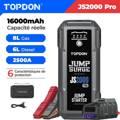 Topdon js2000 pro démarreur - topdon,