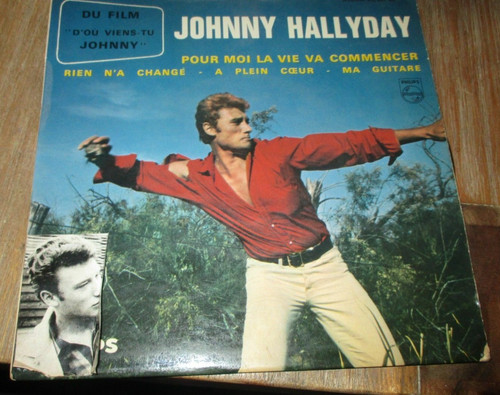 Johnny hallyday 45t - johnny,