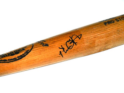 Pedro alvarez autographed - autographed, bat