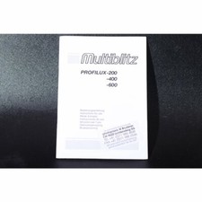 Multiblitz Profilux 200 / 400 / 600 Manuel D'Utilisation