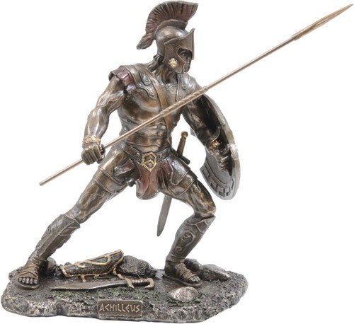 Achille statue bronze - achille, :