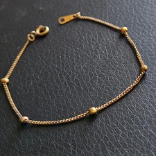 Bracelet léger plaqué or