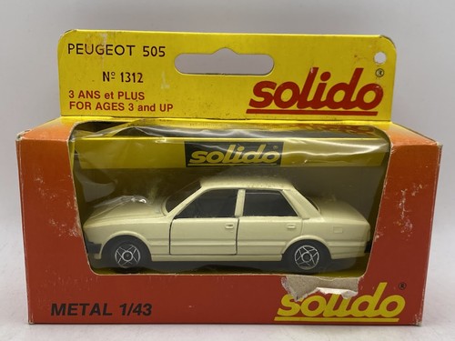 Solido peugeot 505 - solido, ref:1312