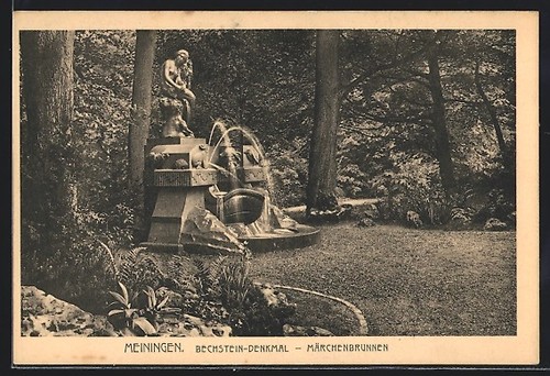 Meiningen monument bechstein - monument,