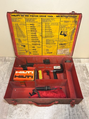 Hilti 450 concrete nailer - hilti,