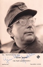 Günther Jerschke dans "Le diable jouait à la balalaïka" - Ufa - original signé