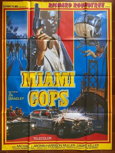 Affiche miami cops alfonso - miami,