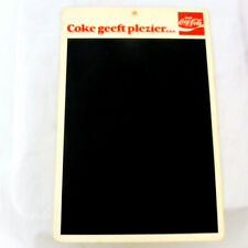 COCA COLA® PUBLICITE ARDOISE 30 cm x 20 cm NEERLANDAISE