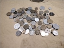 Lot De 100 pièces de monnaies françaises anciennes Et Étrangères 