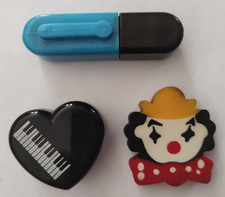 lot de 3 Gommes fantaisies