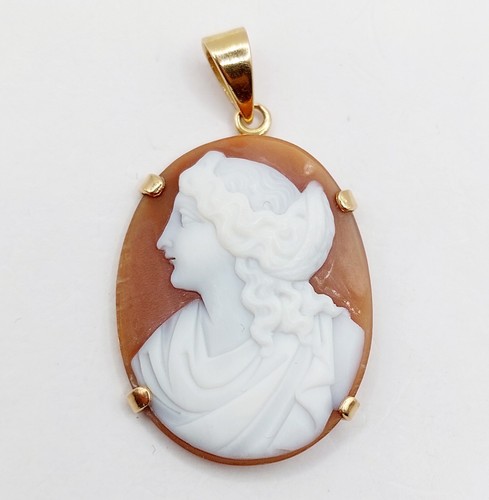 Pendentif vintage 18k - pendentif,
