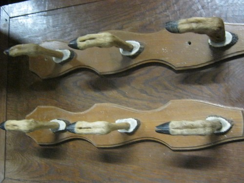 Paire porte fusils pattes - porte-fusils, de