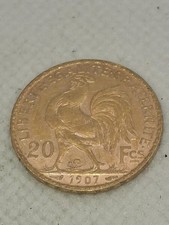 Pièce 20f 1907 - 20f, or