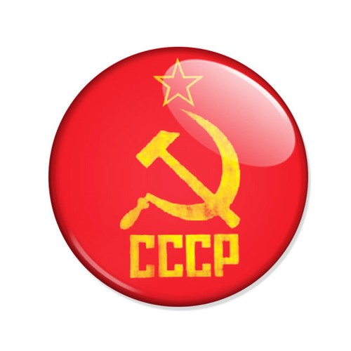 Badge cccp faucille - cccp,