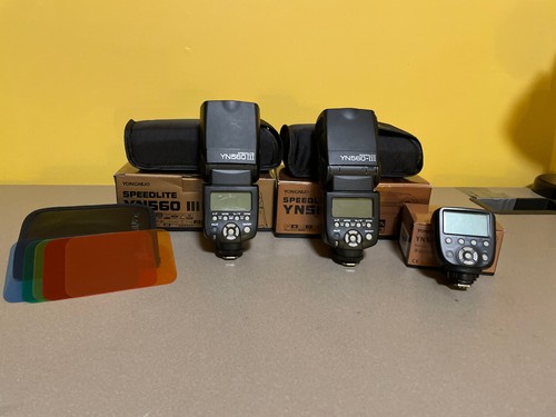 Two yongnuo speedlite - two,