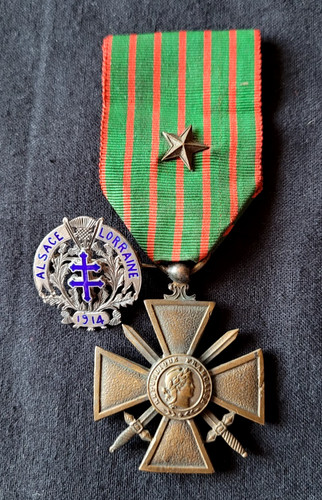 Croix guerre 1914 1918 - guerre,