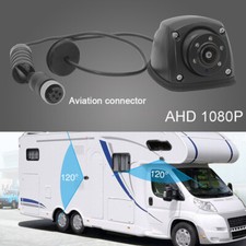 AHD 1080P Side Mounted Side View Backup Camera For Truck RV Bus Camper Trailer