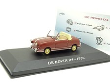 DE ROVIN D4 1950 SERIE VOITURES FRANCAISES D'AUTREFOIS