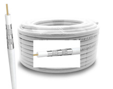 20 m Câble Coaxial TV,  5