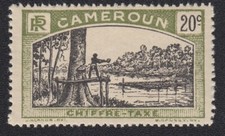 TIMBRE Taxe Cameroun 1925-27