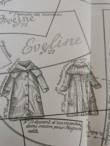 Ancien patron poupee - ancien,