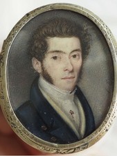 BROCHE ANCIENNE PORTRAIT
