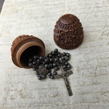 Chapelet en Argent Boite Œuf