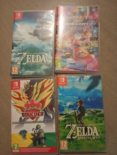 Lot jeux switch zelda - 10, de