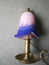 PIED LAMPE LAITON TULIPE ART