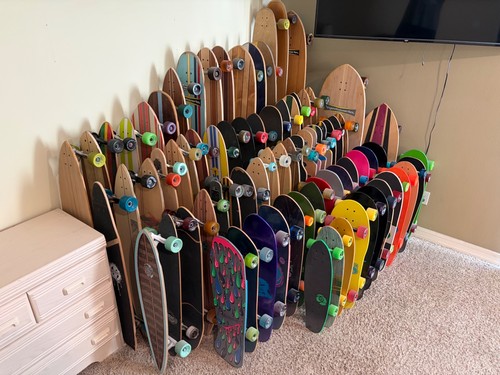 Stunning skateboard - a,
