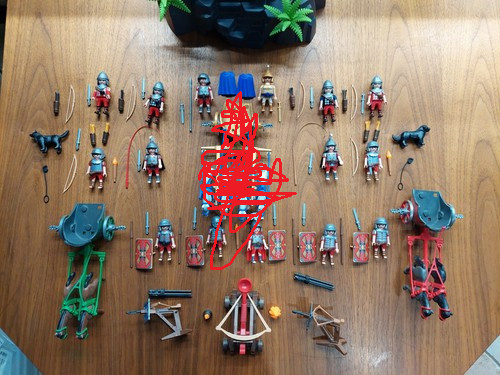 Playmobil romains arriere - playmobil, 15