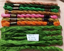 DMC COTON PERLE  12 ECHEVETTES