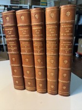 HISTOIRE du CARDINAL DE RICHELIEU - G. Hanotaux lot 5 VOL détail descr. - PLON