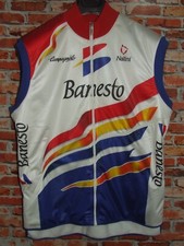 Banesto Sans Manches Polaire Synthétique Maillot Vélo Cyclisme Tg. XXL