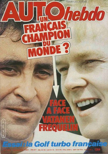 Auto hebdo 293 11 - n°293, 19/11/1981
