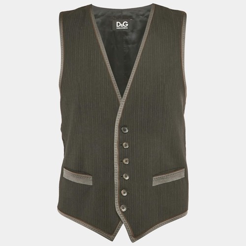 Gilet gris noir rayé - gris,