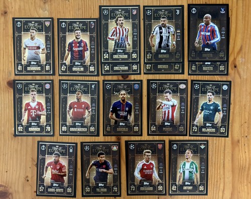 Lot cartes topps - de, 17