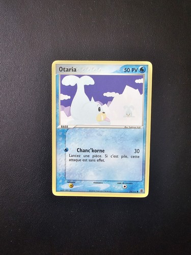 Carte pokémon commune otaria - pokémon,