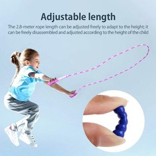Jump Rope Adjustable Free Segmented Soft Beaded Skipping Rope Fitness Jump Rope
